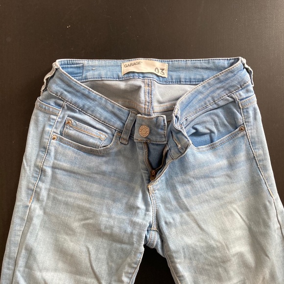 Faded light blue jeggings - Picture 2 of 7